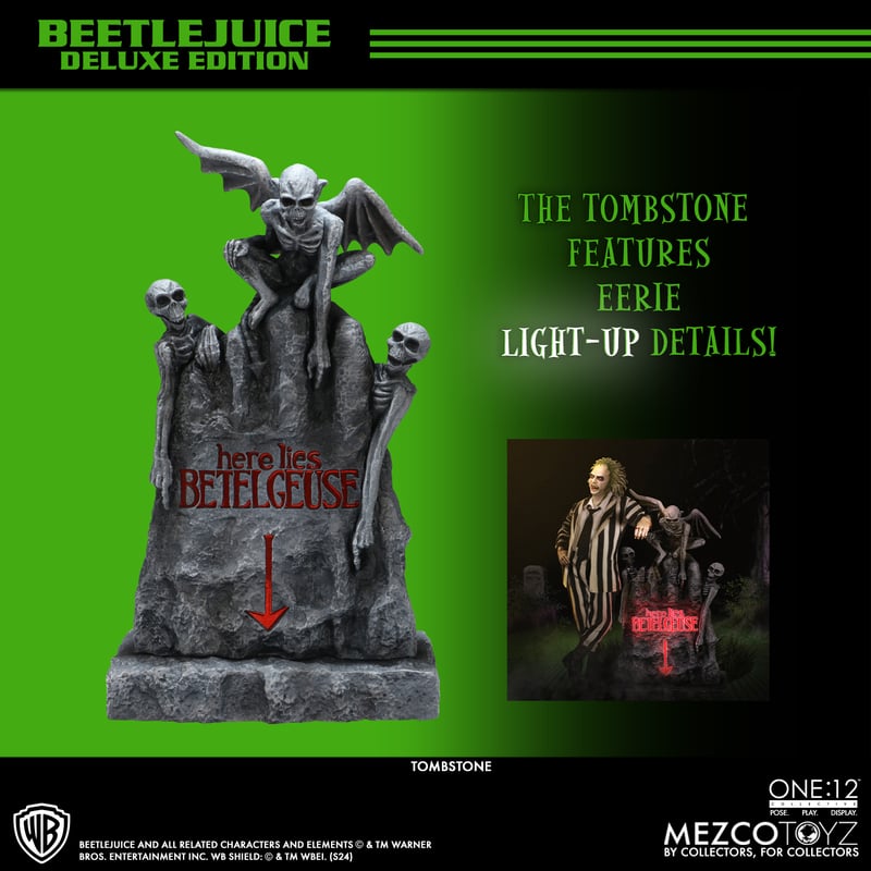 MEZCO Beetlejuice (1988) One:12 Collective Deluxe