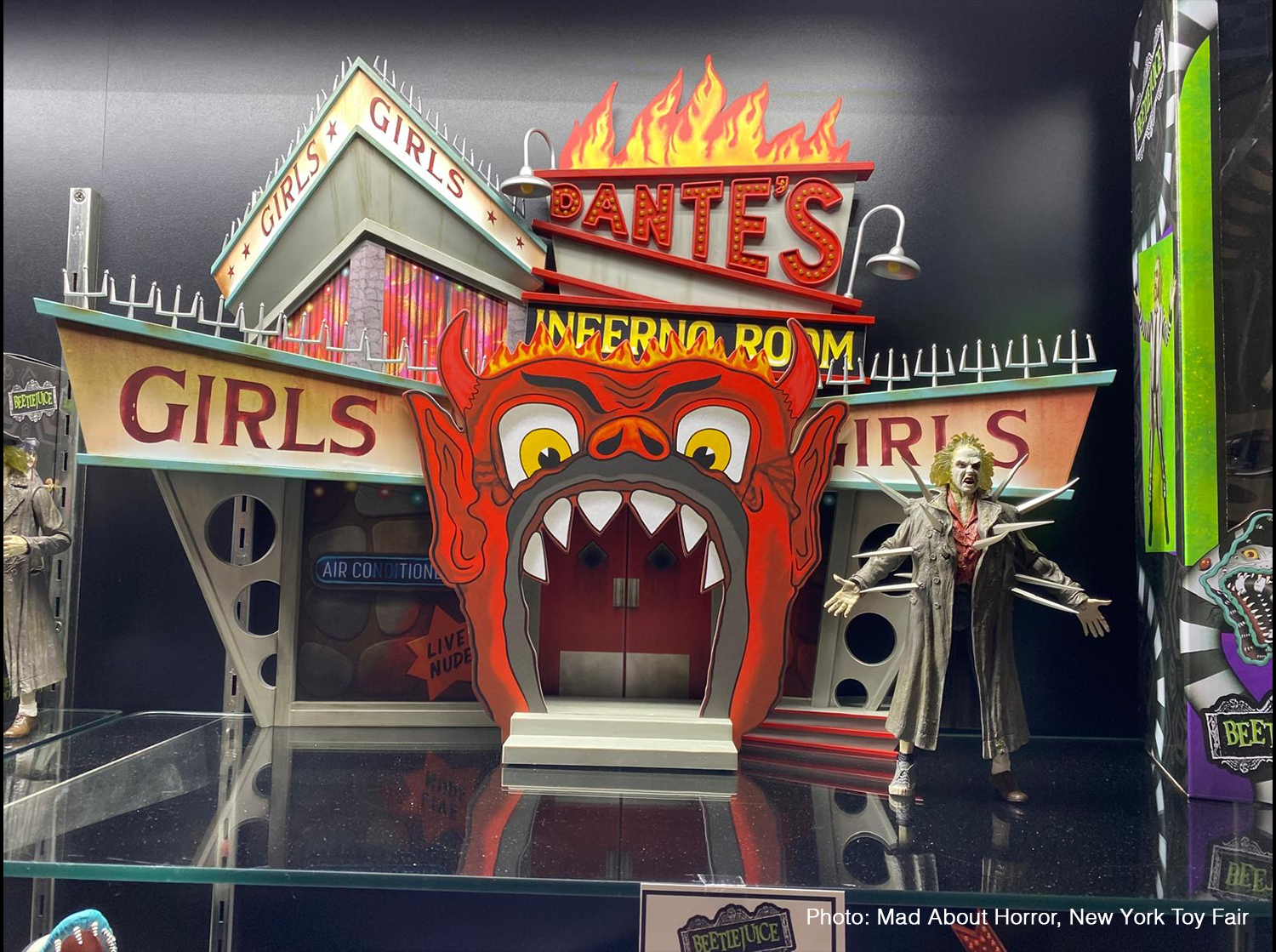 Beetlejuice (1988) - Inferno Room Deluxe Diorama Set