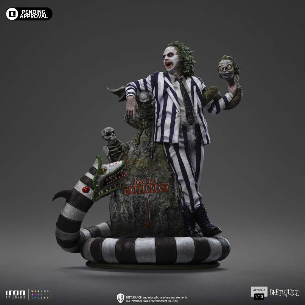 IRON STUDIOS Beetlejuice 1/10 Statue - PRE-ORDER