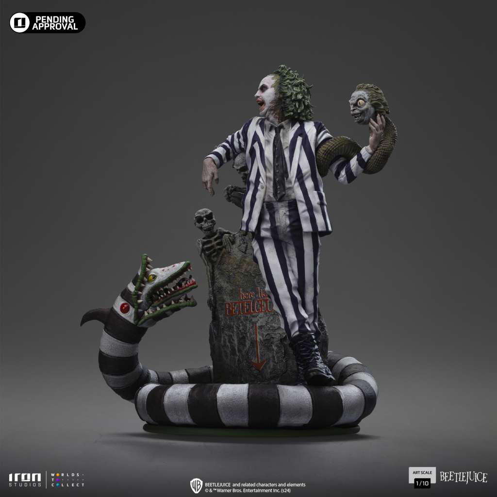 IRON STUDIOS Beetlejuice 1/10 Statue - PRE-ORDER