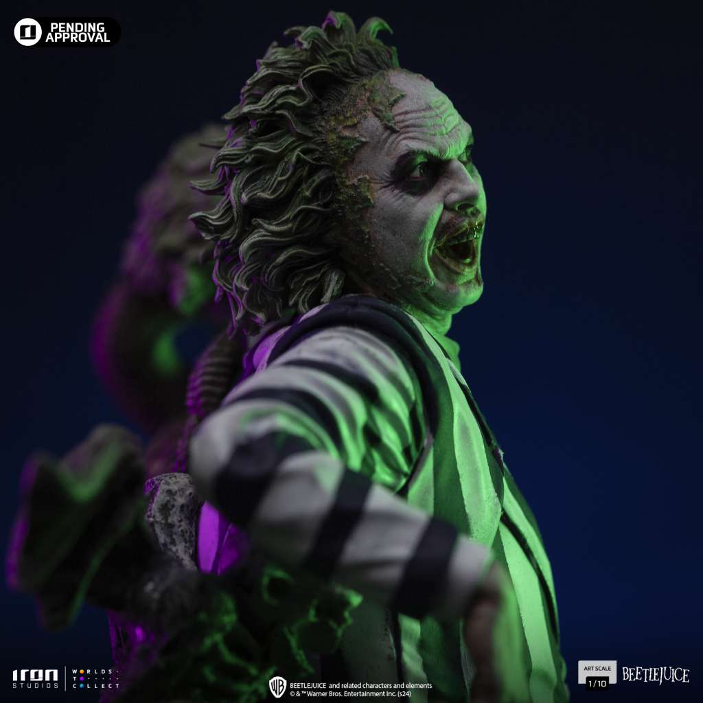 IRON STUDIOS Beetlejuice 1/10 Statue - PRE-ORDER