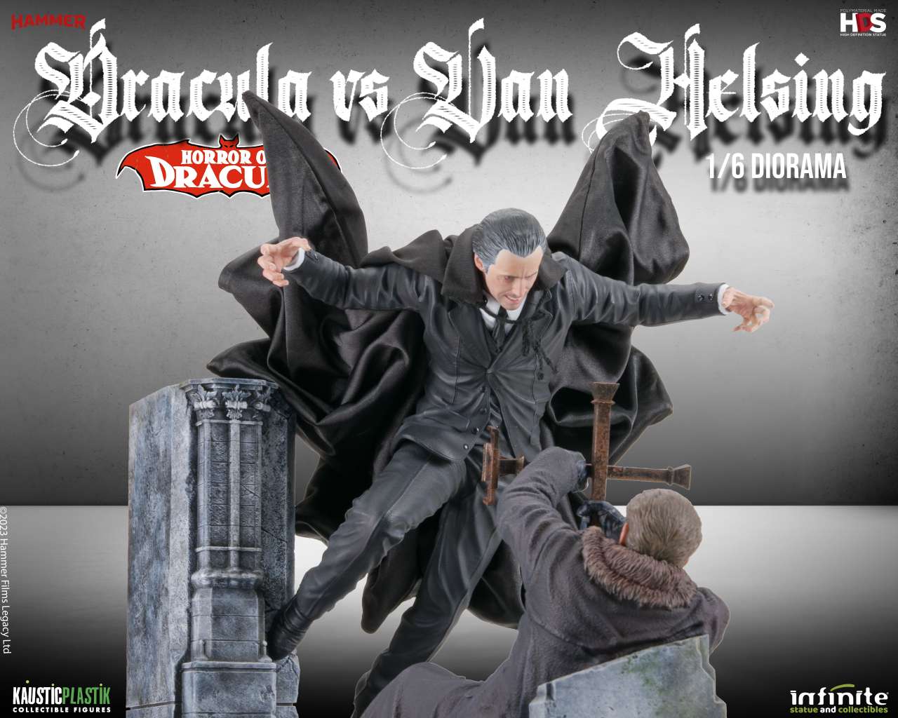 INFINITE STATUES - Horror of Dracula 1/6 Scale Diorama