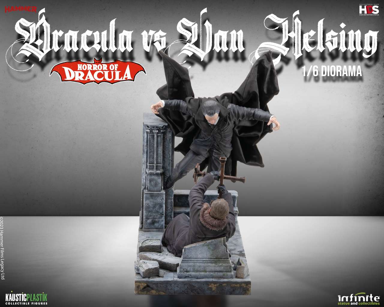 INFINITE STATUES - Horror of Dracula 1/6 Scale Diorama