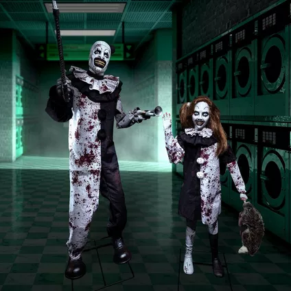 Terrifier 2: Pale Girl 4.8ft Animatronic Halloween Decoration