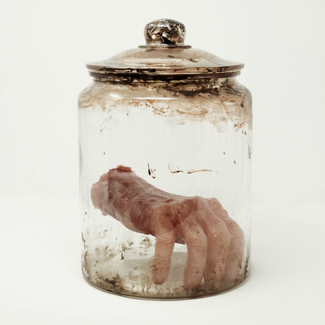 Specimen Jar with Hand