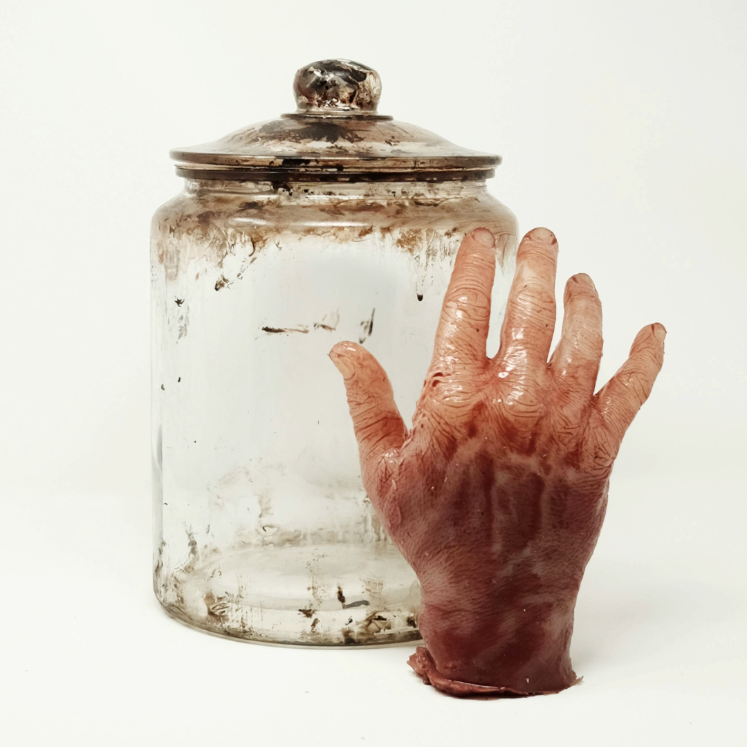 Specimen Jar with Hand