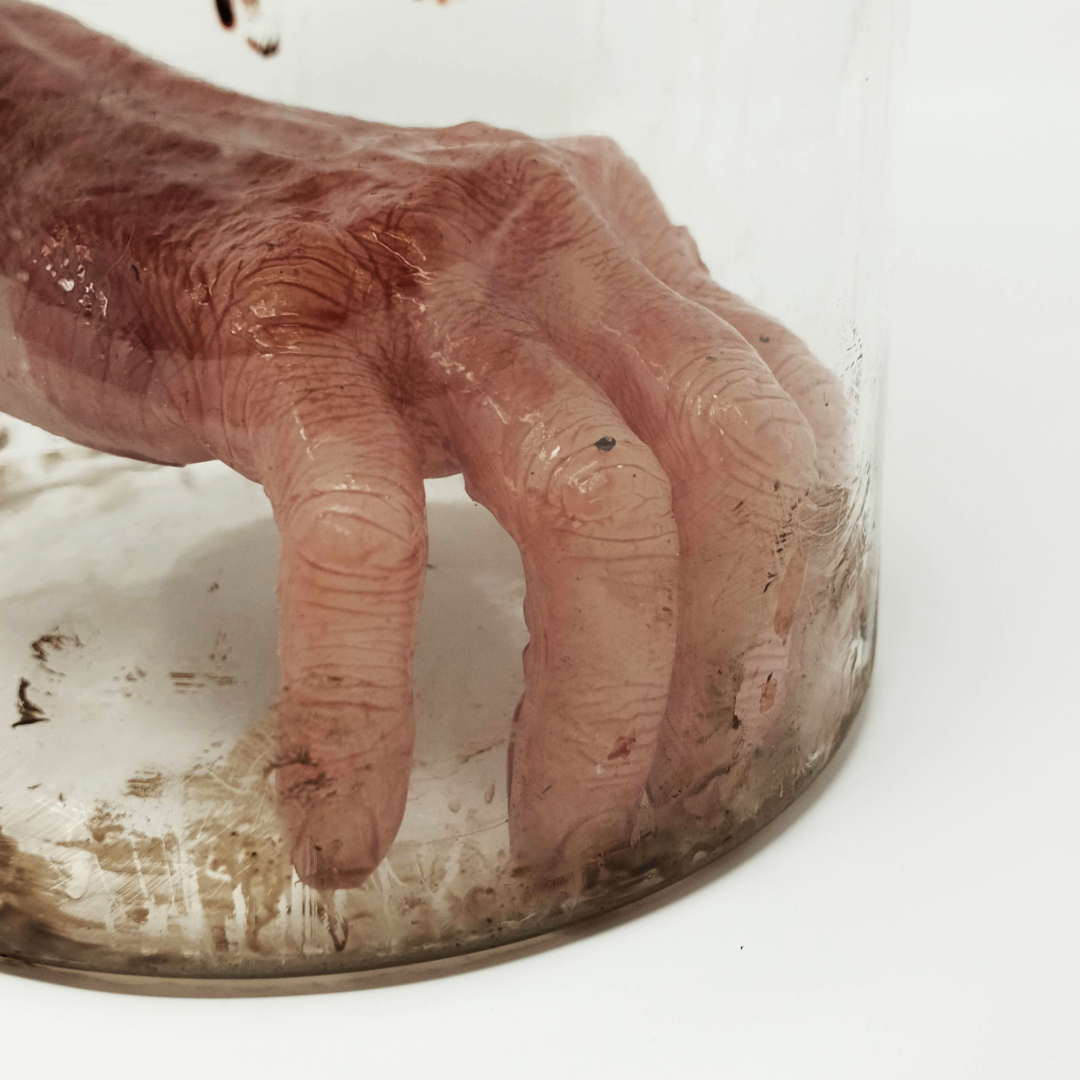 Specimen Jar with Hand