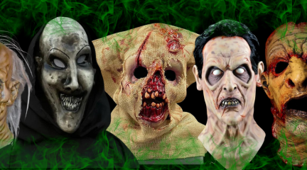 Les 10 masques d'Halloween les plus effrayants de notre collection
