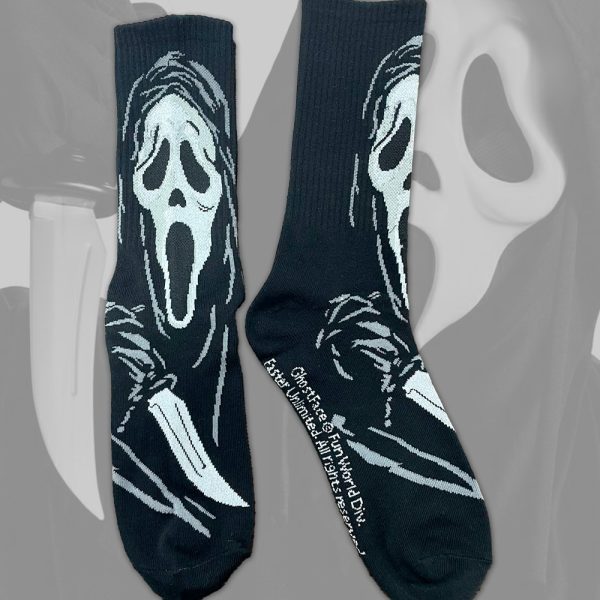 ghostface licensed socks