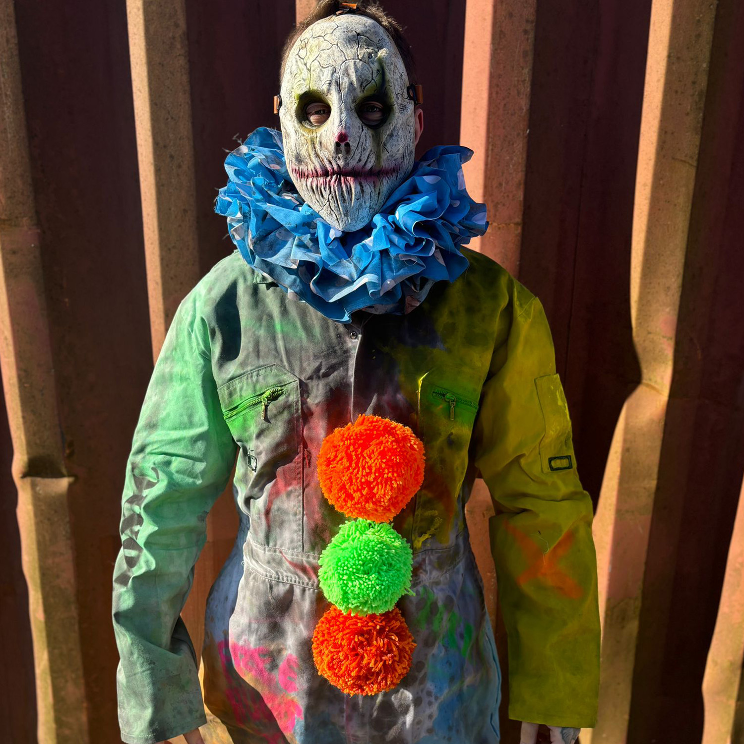 Skittles Clown Costume