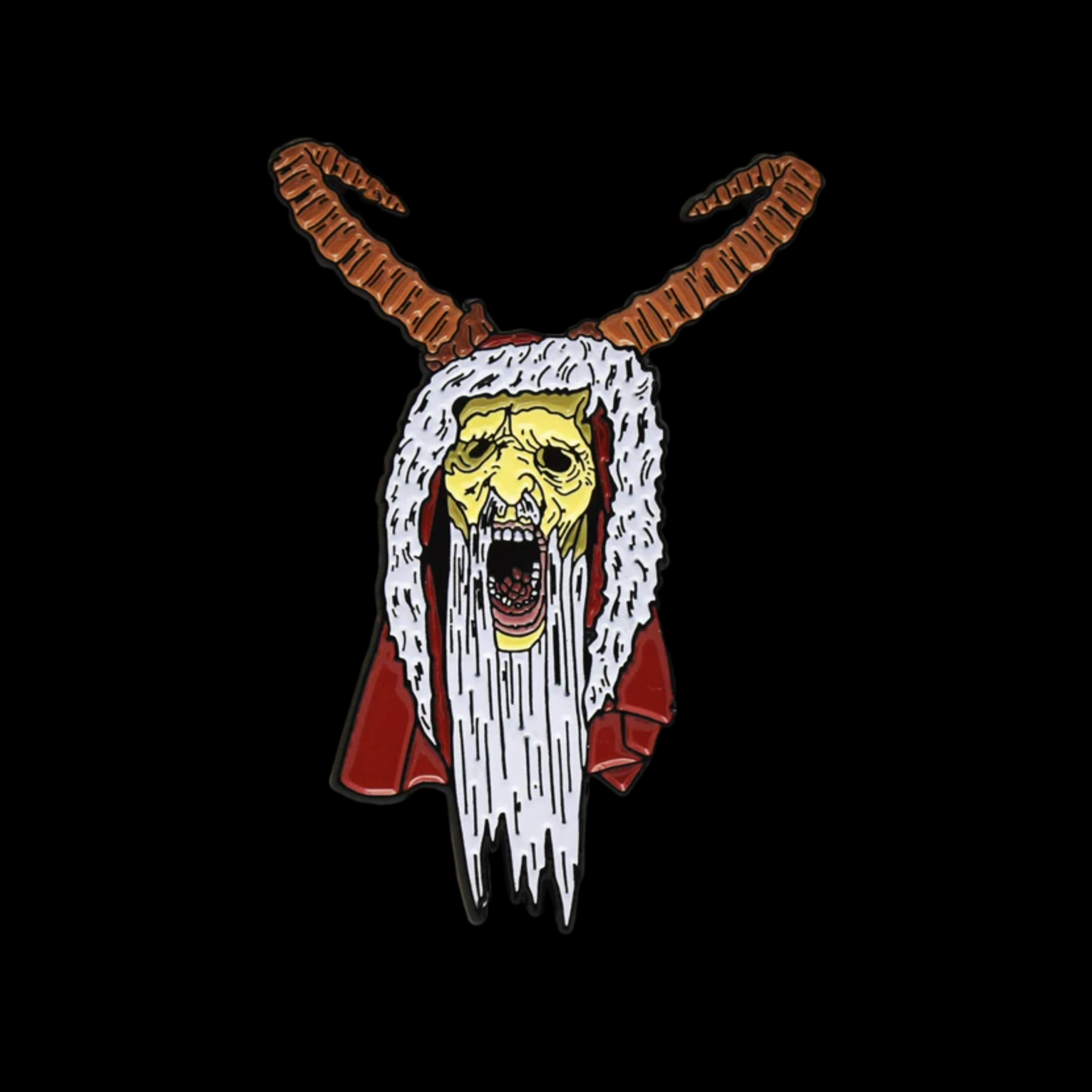Krampus Enamel Pin