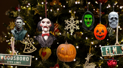 Horror-Themed Ornaments and Holiday Collectibles