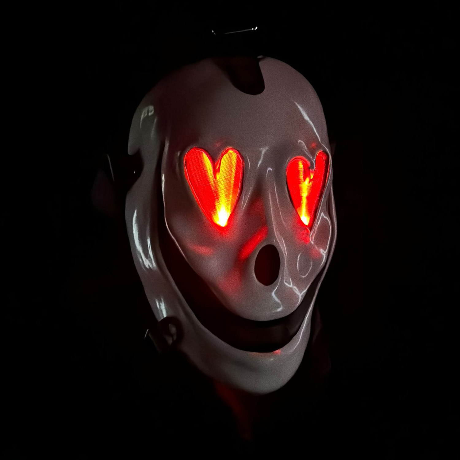 Heart Eyes Killer Light Up Mask