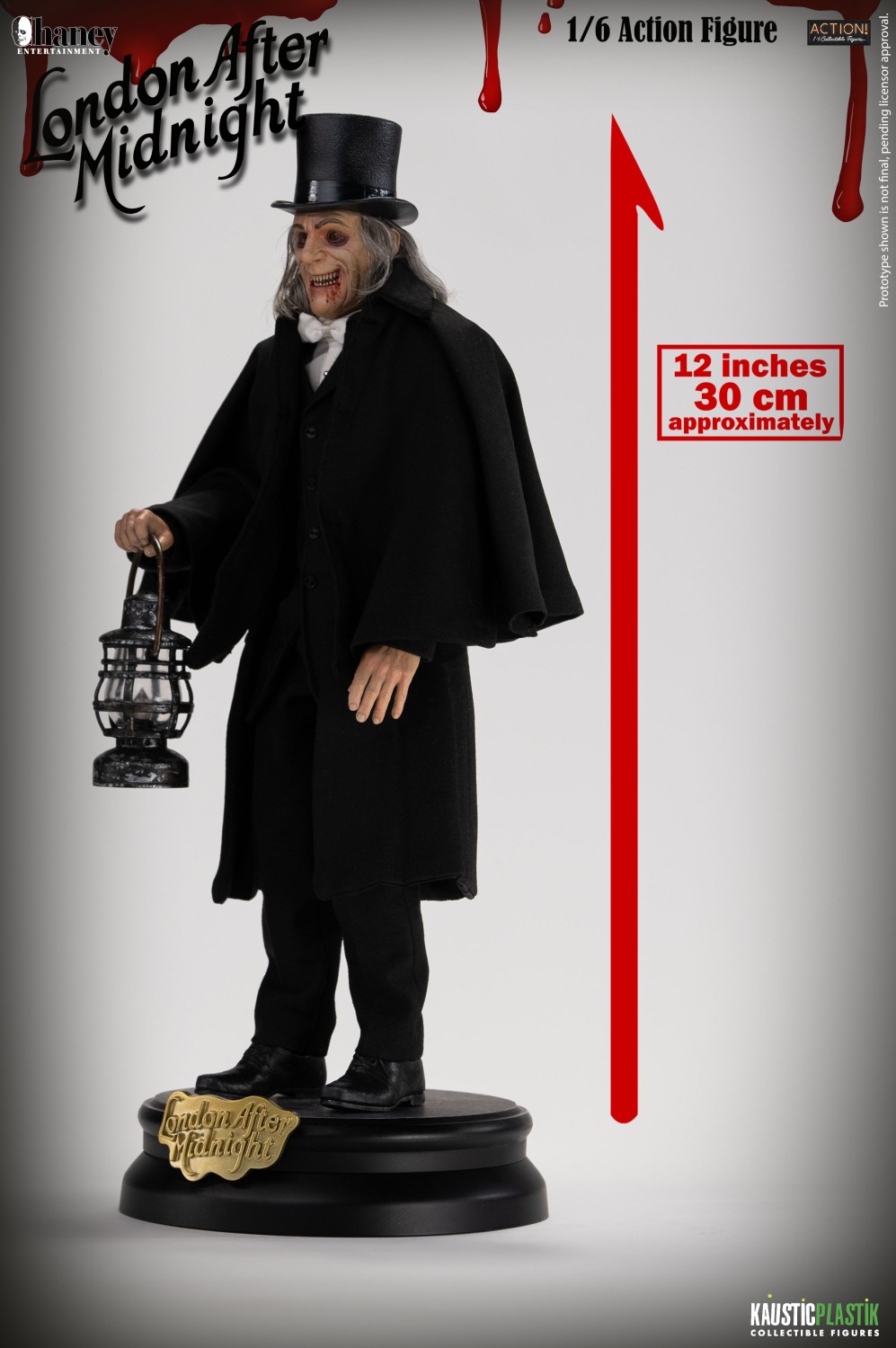London After Midnight Lon Chaney Standard 1/6 Scale Action Figure
