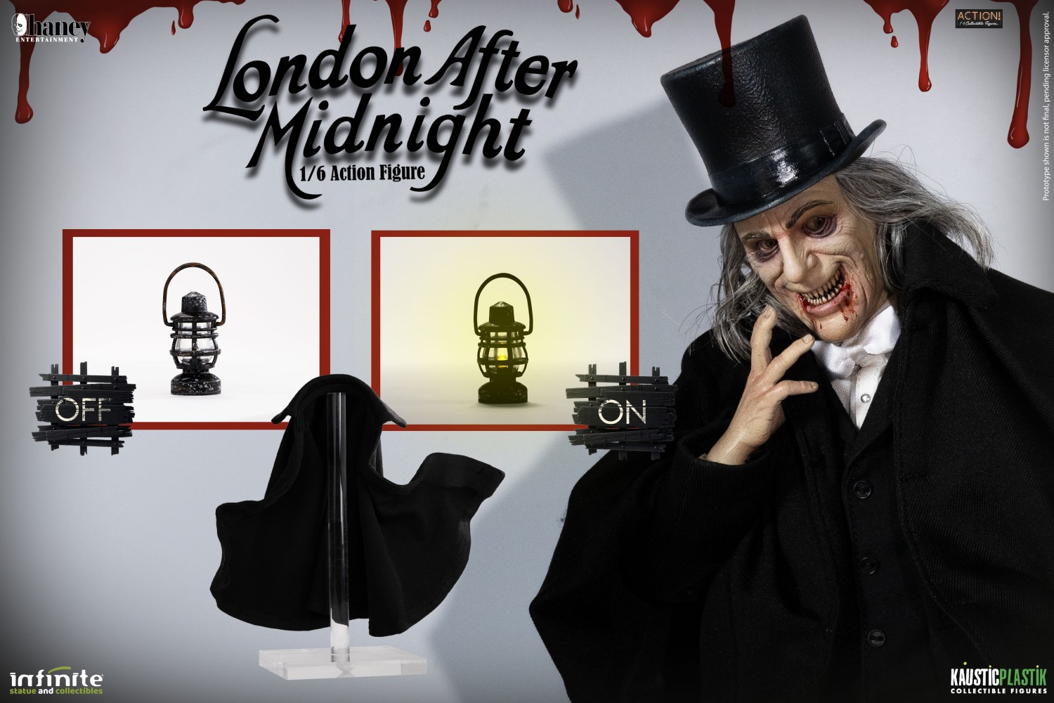 London After Midnight Lon Chaney Standard 1/6 Scale Action Figure