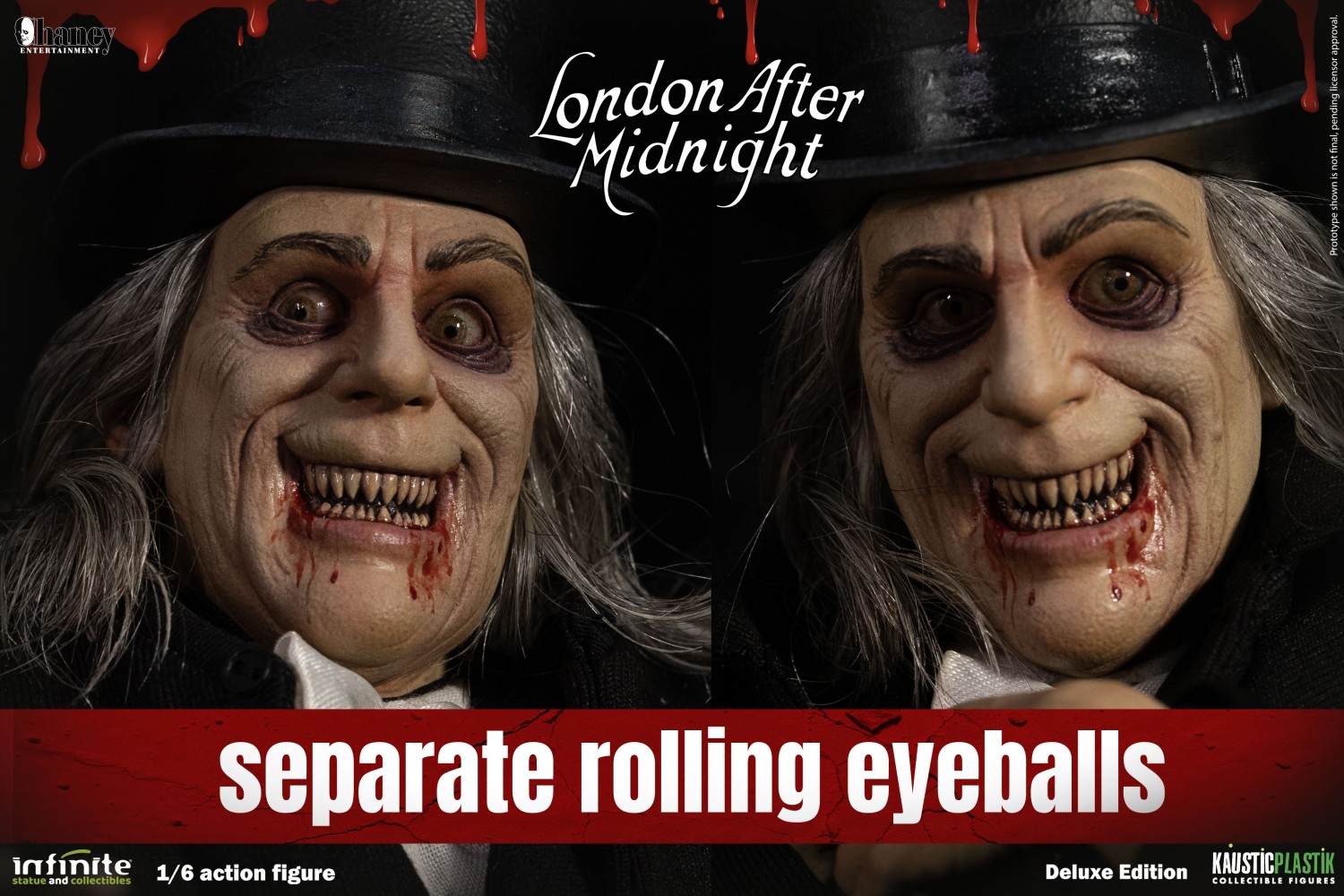 London After Midnight Lon Chaney Deluxe 1/6 Scale Action Figure