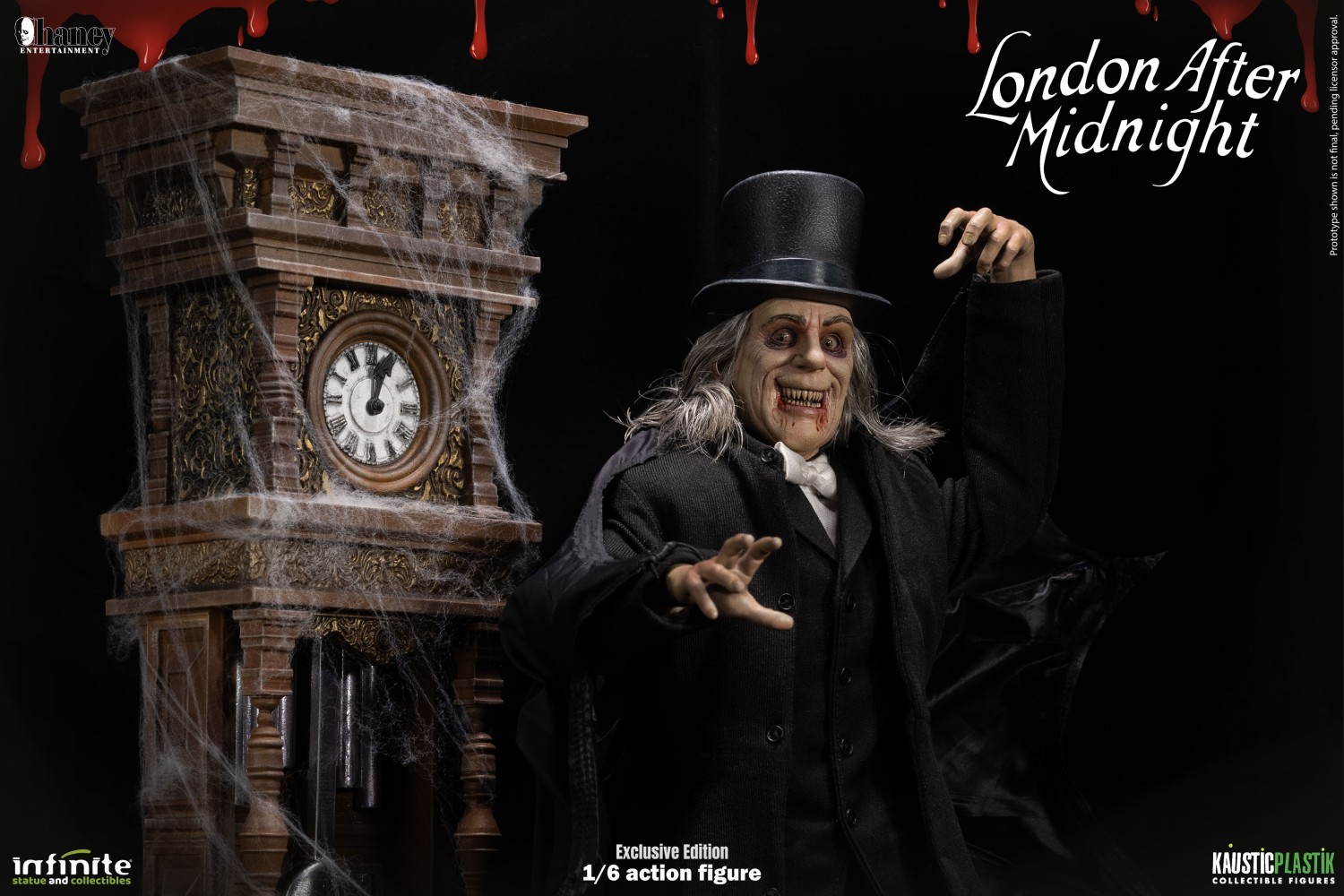 London After Midnight Lon Chaney 1/6 Scale Action Figure EXCLUSIVE VERSION