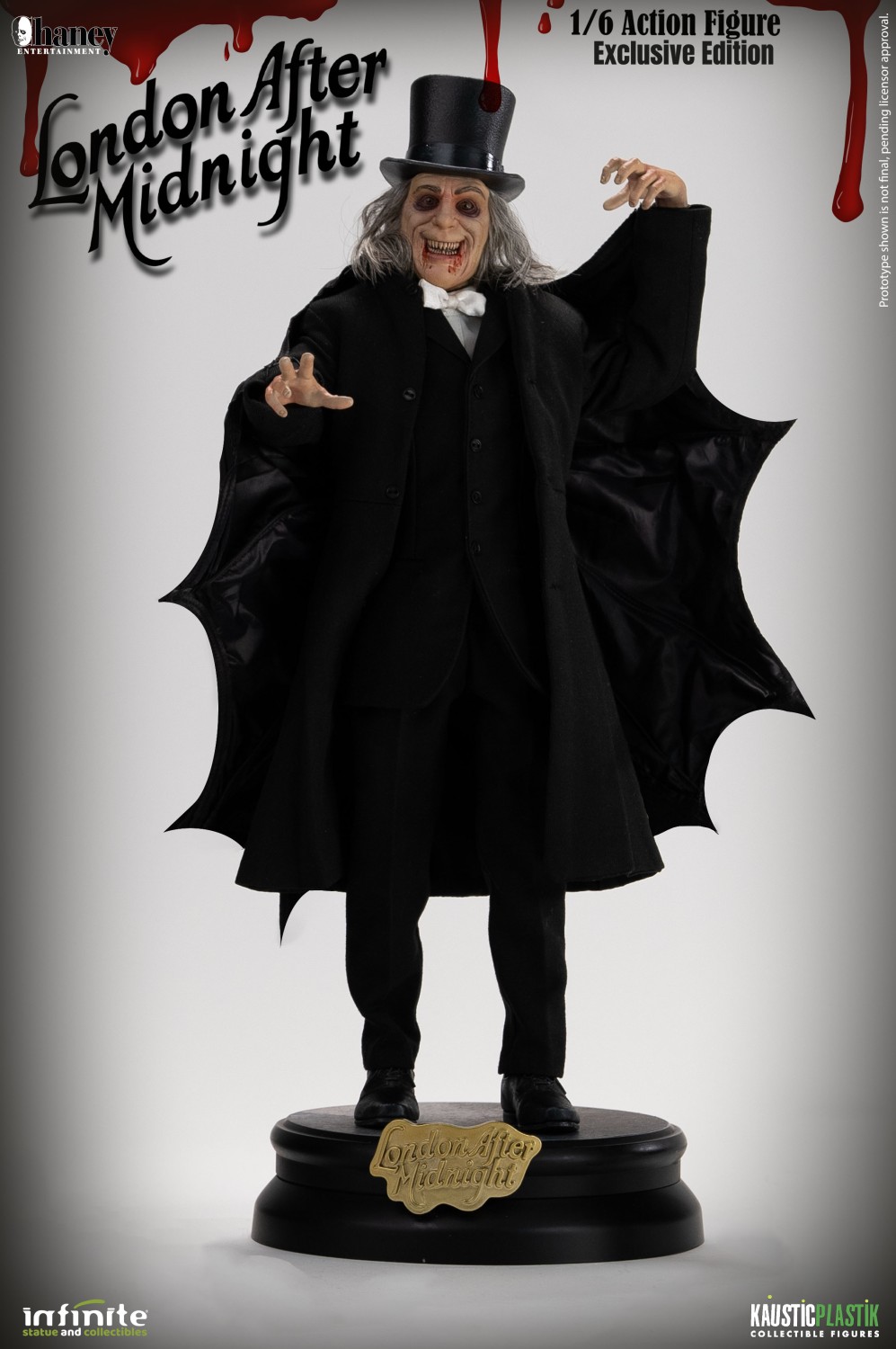 London After Midnight Lon Chaney 1/6 Scale Action Figure EXCLUSIVE VERSION