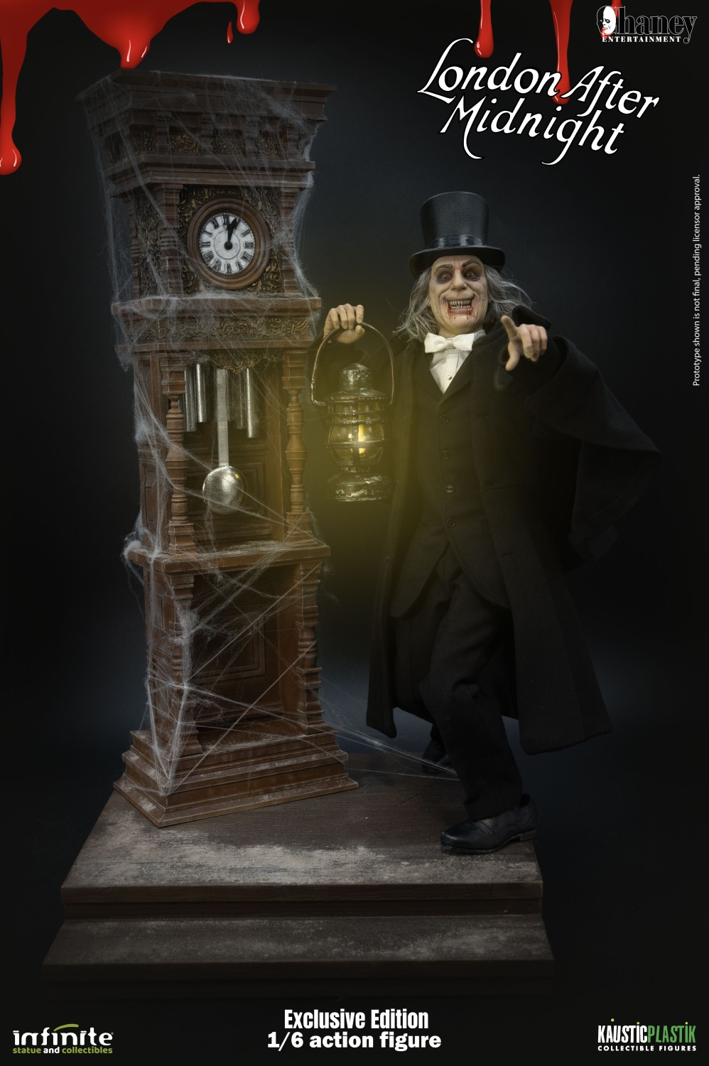 London After Midnight Lon Chaney 1/6 Scale Action Figure EXCLUSIVE VERSION