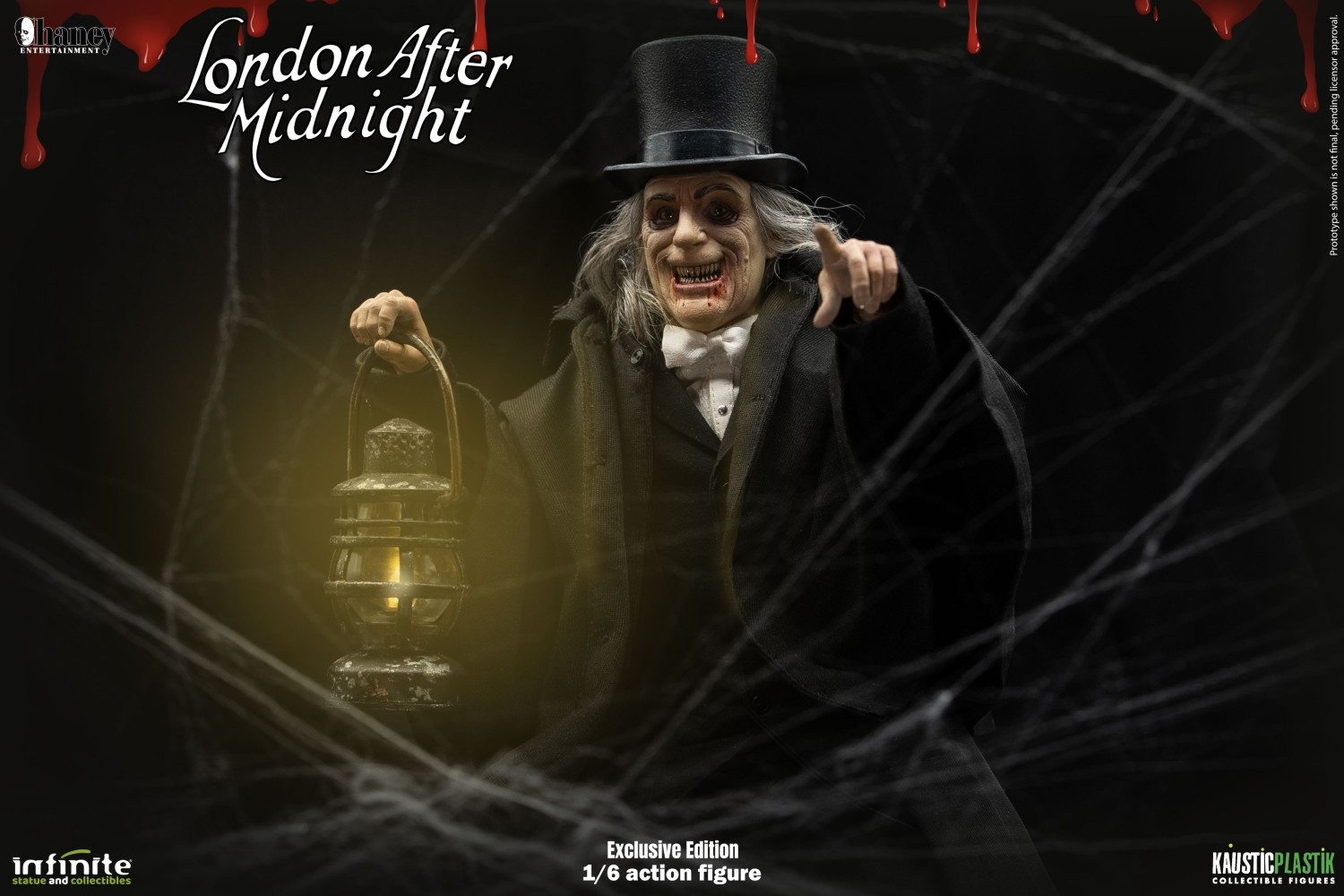London After Midnight Lon Chaney 1/6 Scale Action Figure EXCLUSIVE VERSION
