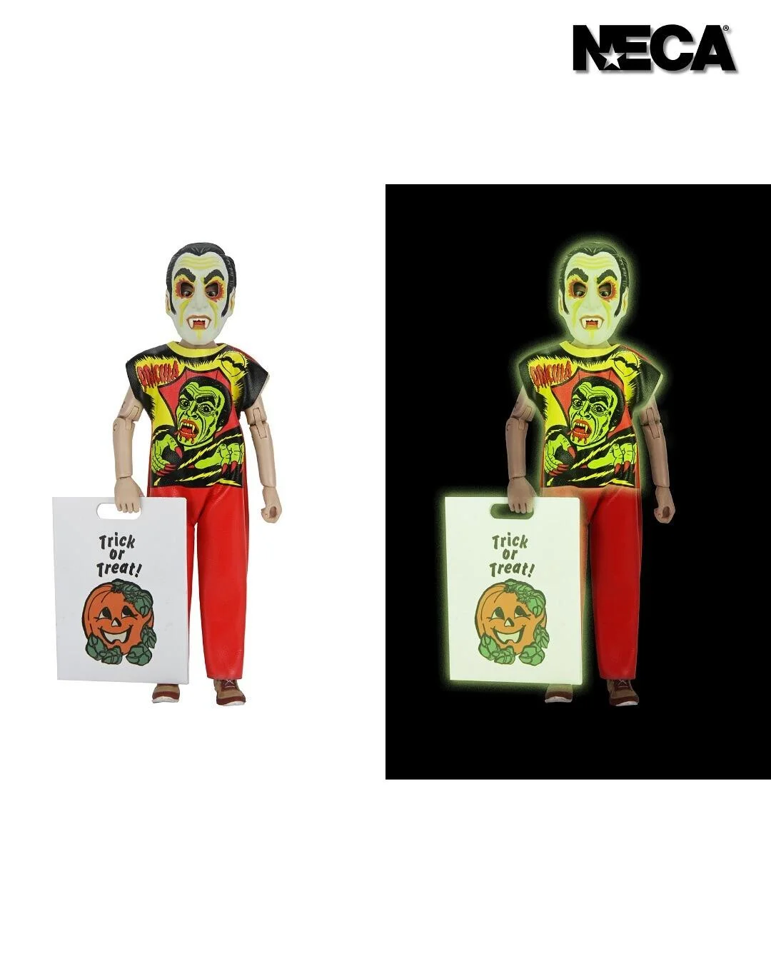 NECA – Ben Cooper Kids Costume Collection (Series 1) Glow in the Dark 6″ Clothed Figure Set of 5 - PRE ORDER