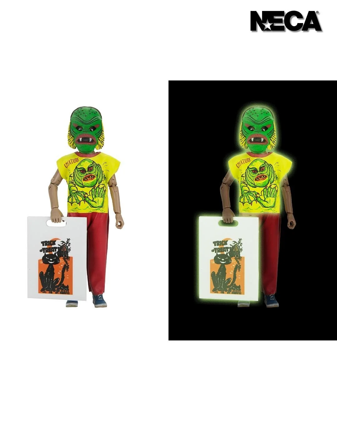 NECA – Ben Cooper Kids Costume Collection (Series 1) Glow in the Dark 6″ Clothed Figure Set of 5