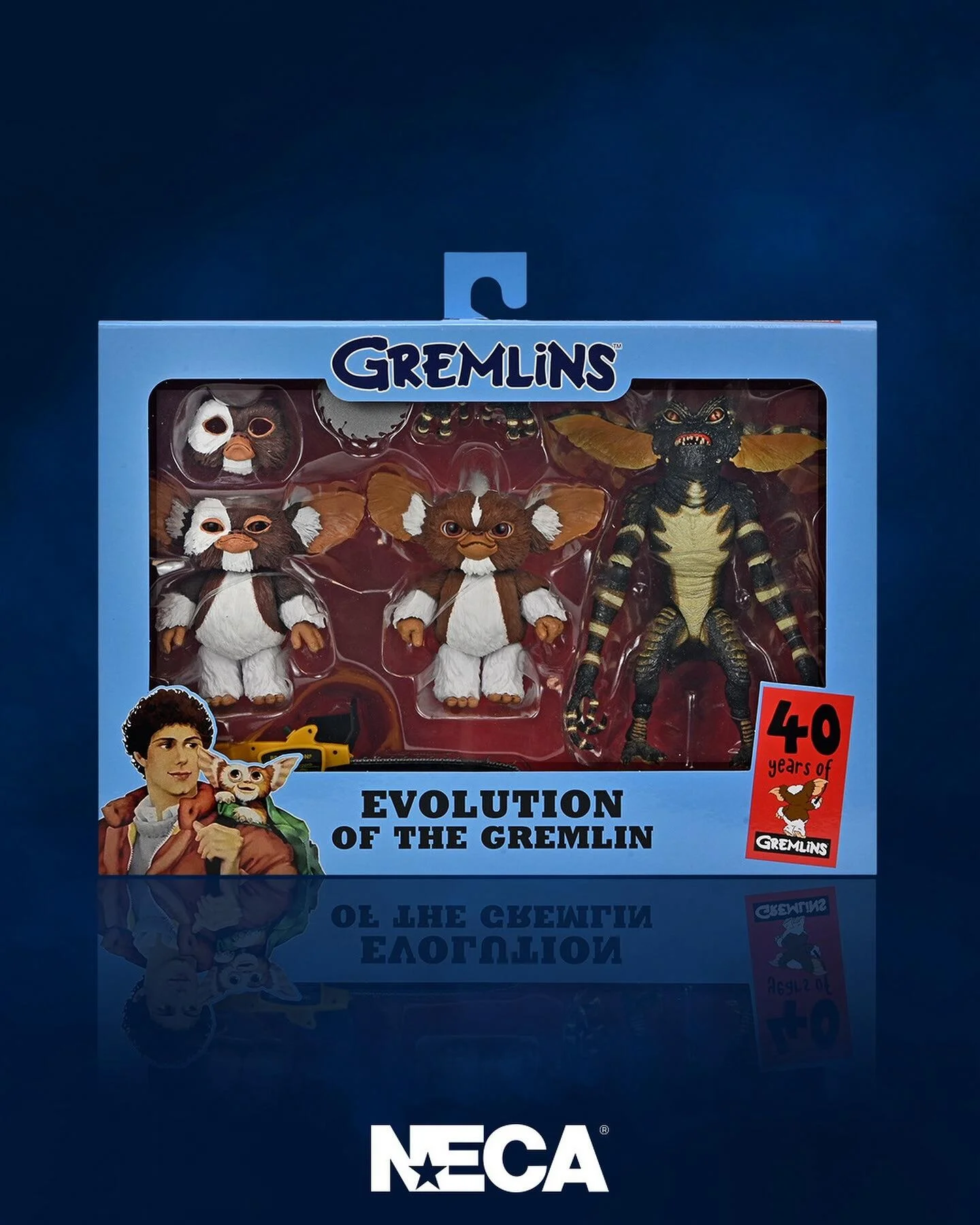 NECA Gremlins 30th Anniversary Evolution Of The Gremlin 7 Inch Scale Action Figures 3 Pack