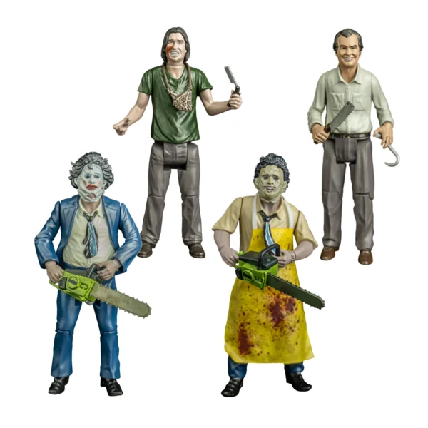 texas chainsaw massacre 5 figuren TOTS set