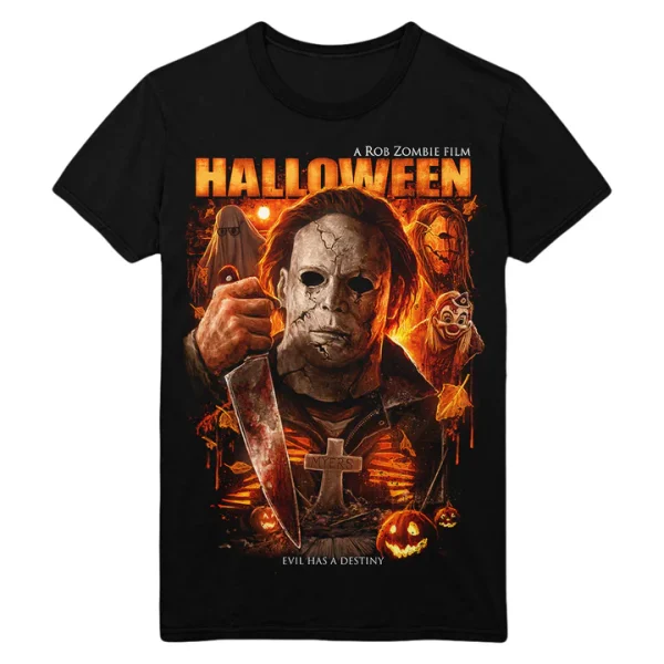 Officially Licensed Rob Zombie's Halloween T shirt