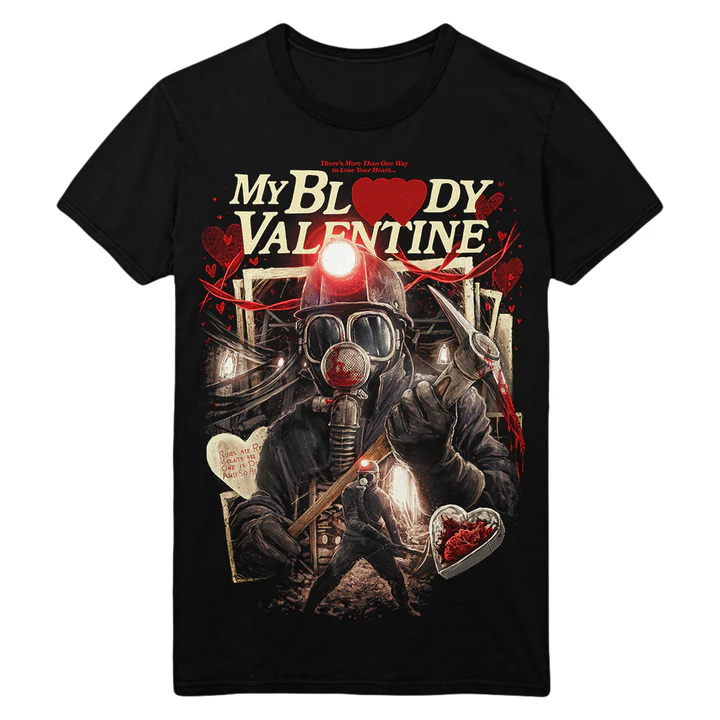 Gutter Garbs Horror T shirt - My Bloody Valentine: Lose your Heart