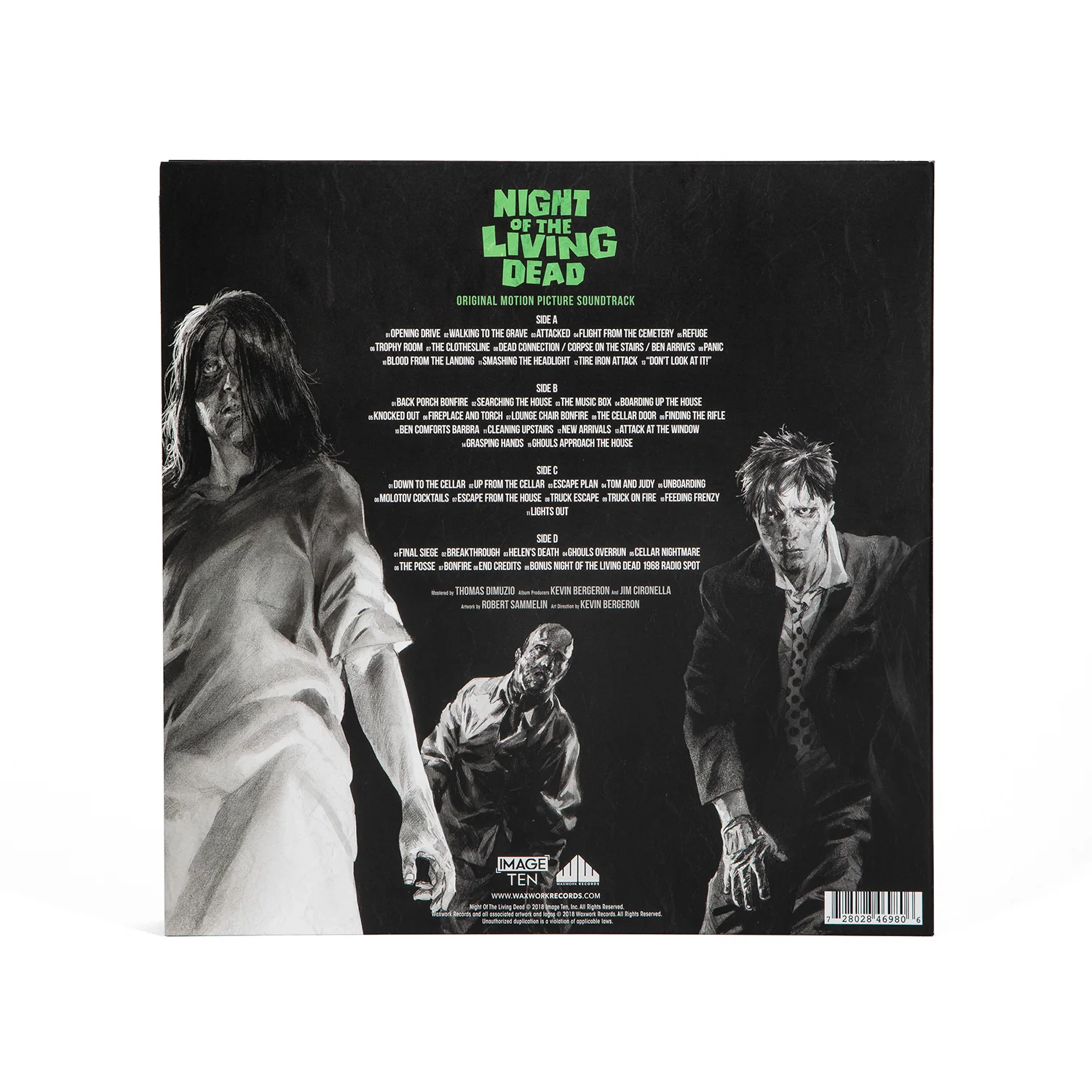 Waxwork Records - Night of the Living Dead Vinyl Soundtrack