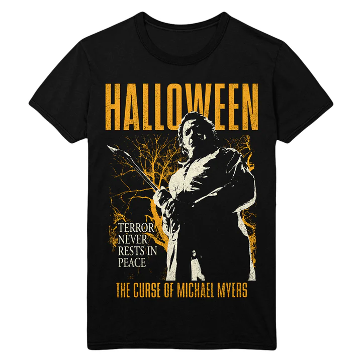 Gutter Garbs Horror T Shirt - Halloween 6: Terror Never Rests in Peace