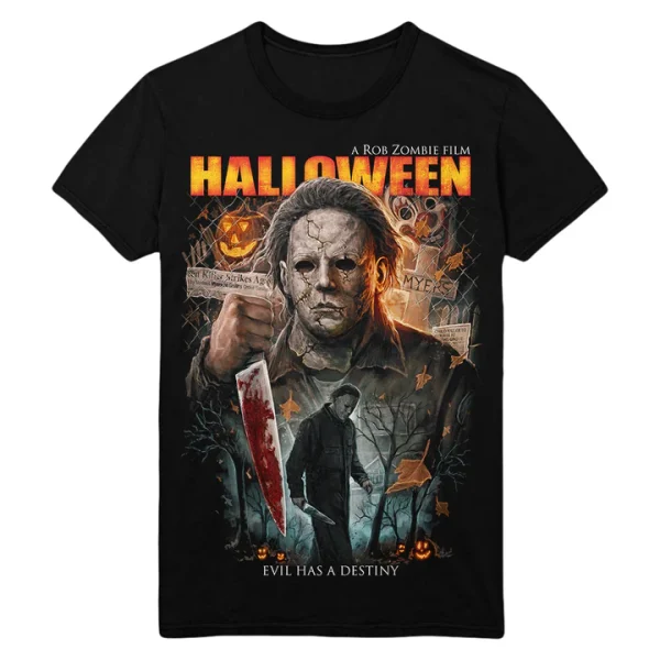 Officially Licensed Halloween movie T shirt