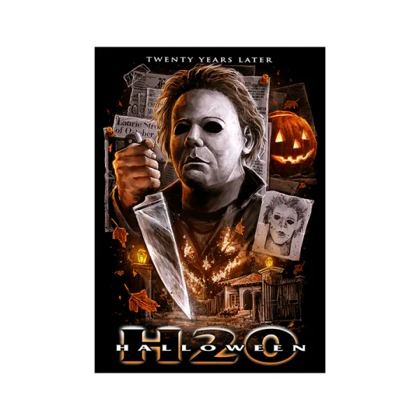 Officially Licensed Halloween H20 Poster