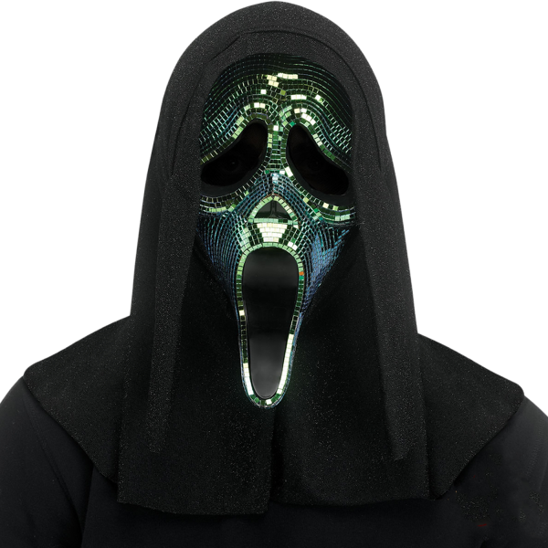 Ghostface Ölfleck Disco Maske