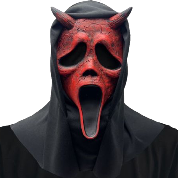 Ghostface Aged Devil Face Mask