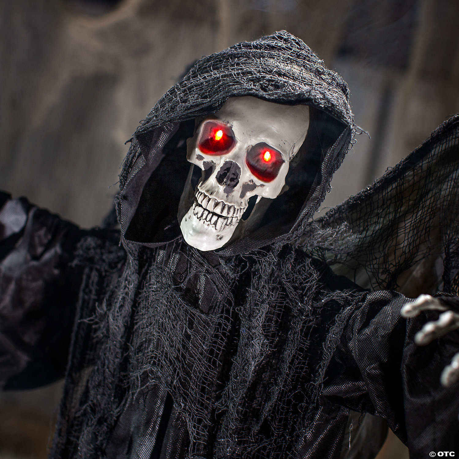 6ft Standing Skeletal Reaper Prop