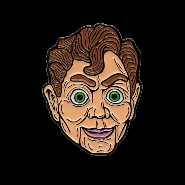 Gänsehaut - Slappy-Emaille-Anstecknadel