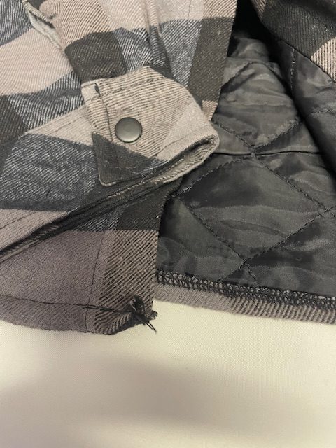 GhostFace Hooded Flannel (IMPERFECT)