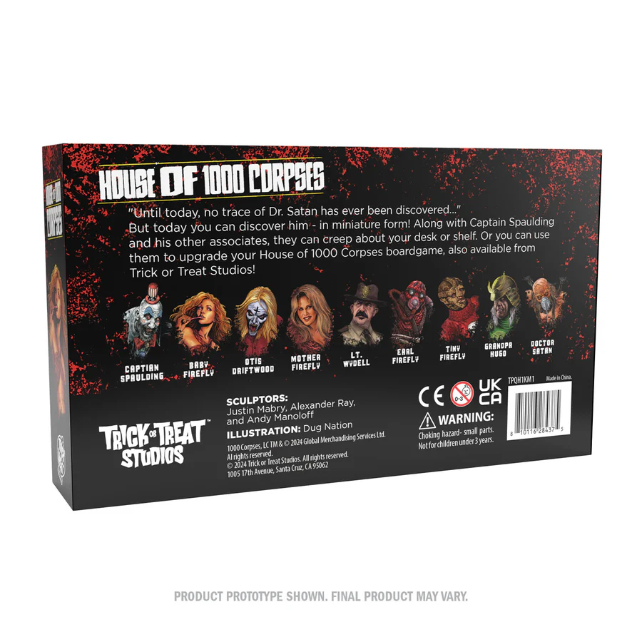 House of 1000 Corpses - Miniature Character Figures