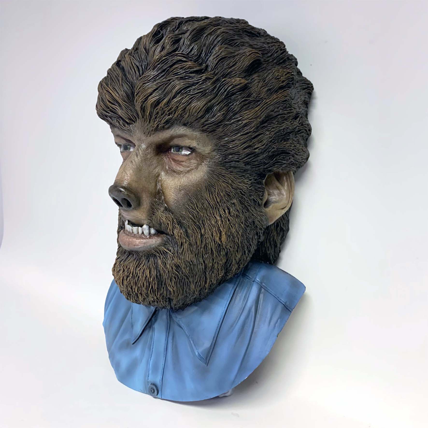 Black Heart Models 1:1 Scale Wall Hanger - The Wolf Man