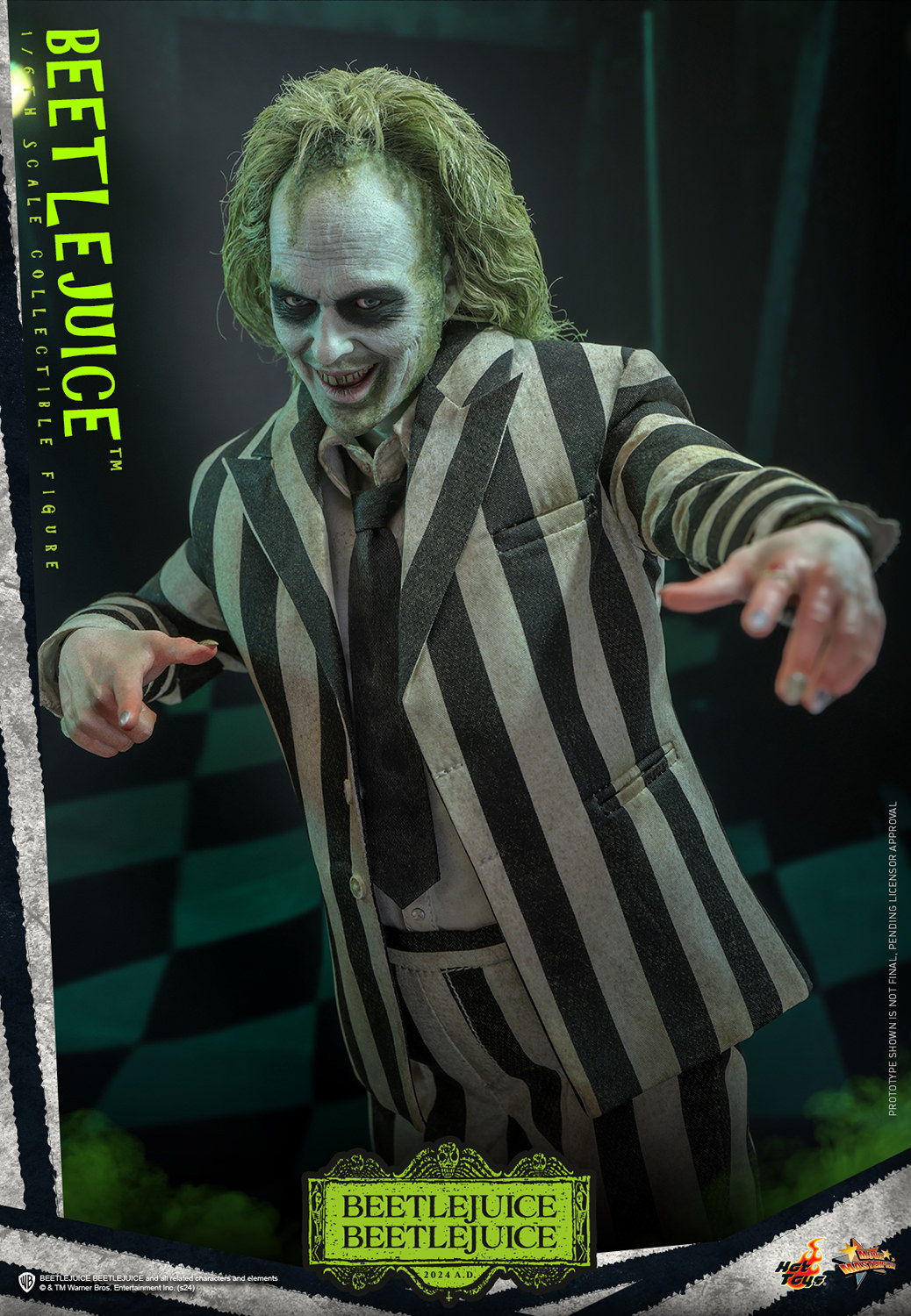 Hot Toys - Beetlejuice - Beetlejuice 1/6 Scale Action Figure