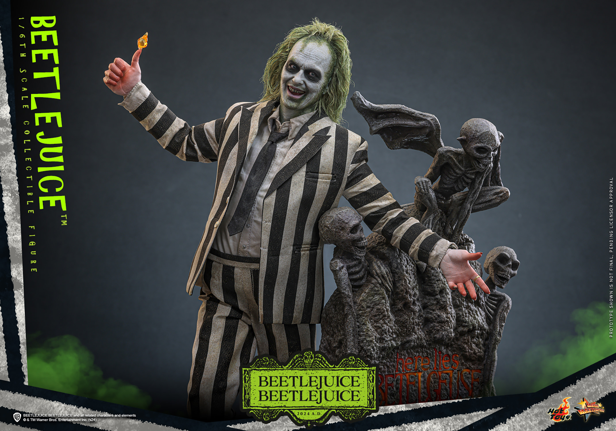 Hot Toys - Beetlejuice - Beetlejuice 1/6 Scale Action Figure