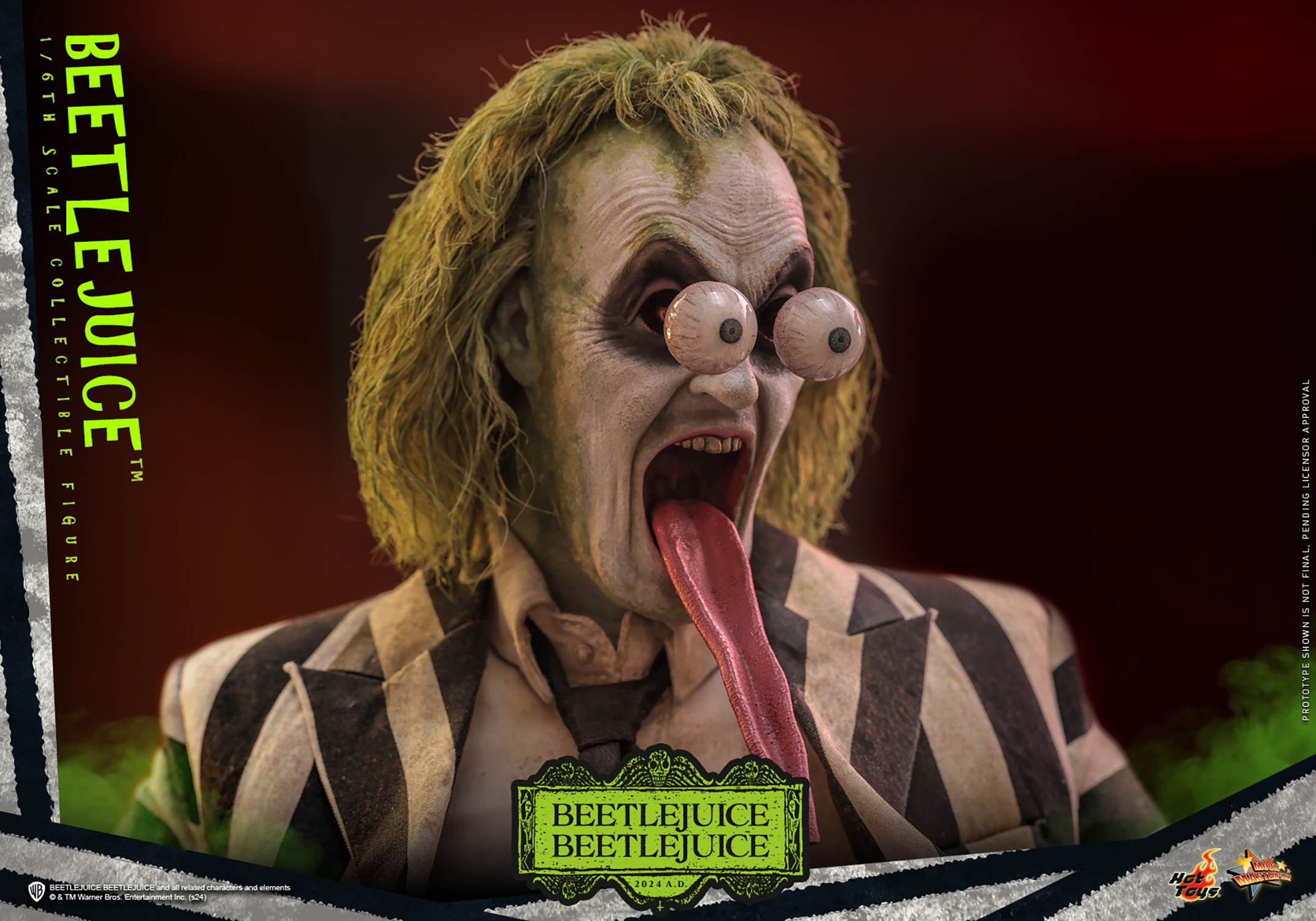 Hot Toys - Beetlejuice - Beetlejuice 1/6 Scale Action Figure