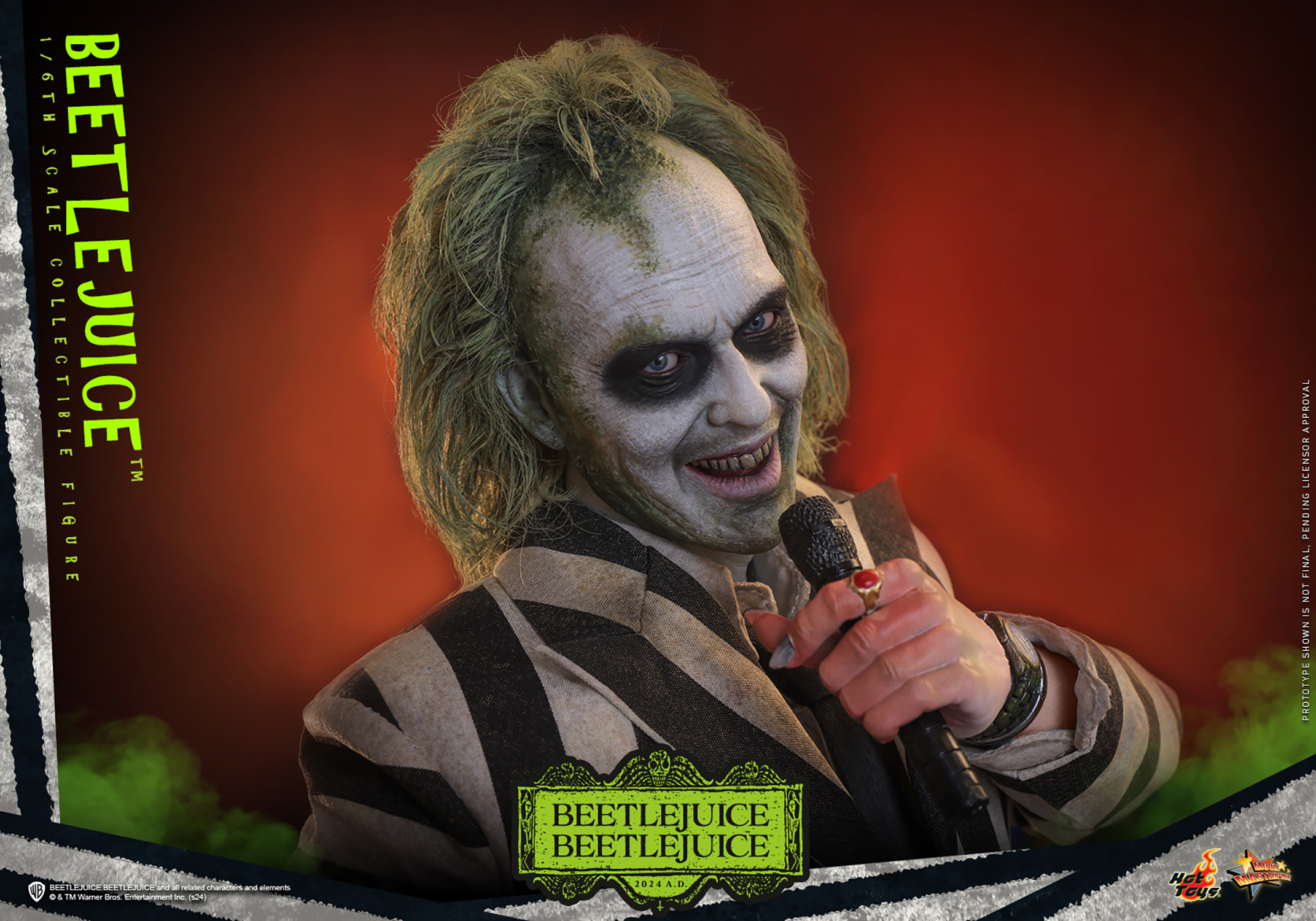 Hot Toys - Beetlejuice - Beetlejuice 1/6 Scale Action Figure