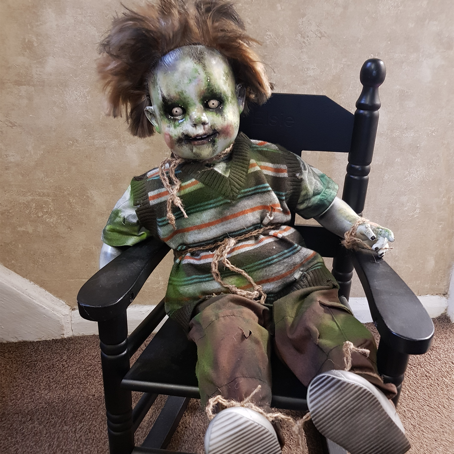 OOAK Scary Horror Doll - Demented Dominic