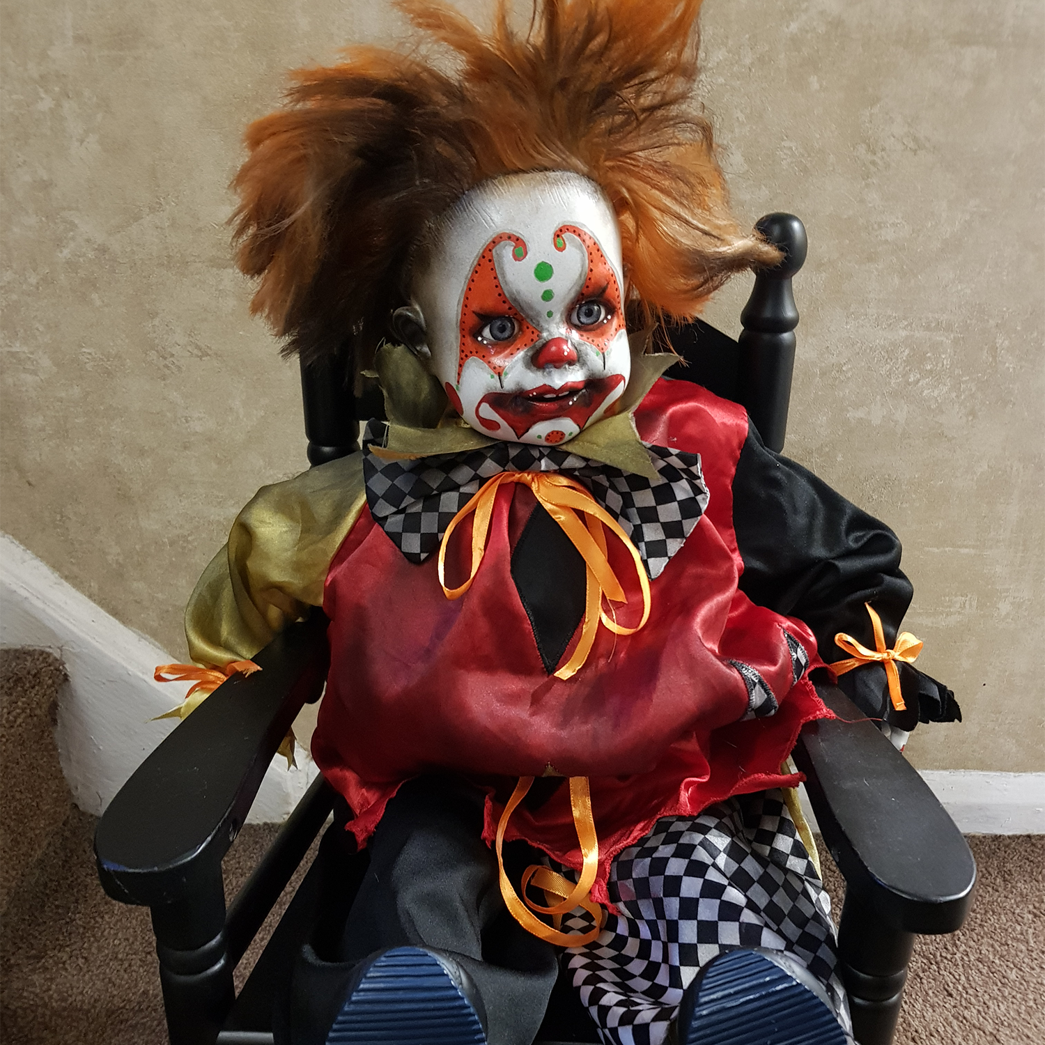 OOAK Scary Horror Doll - Max the Mischievous Clown