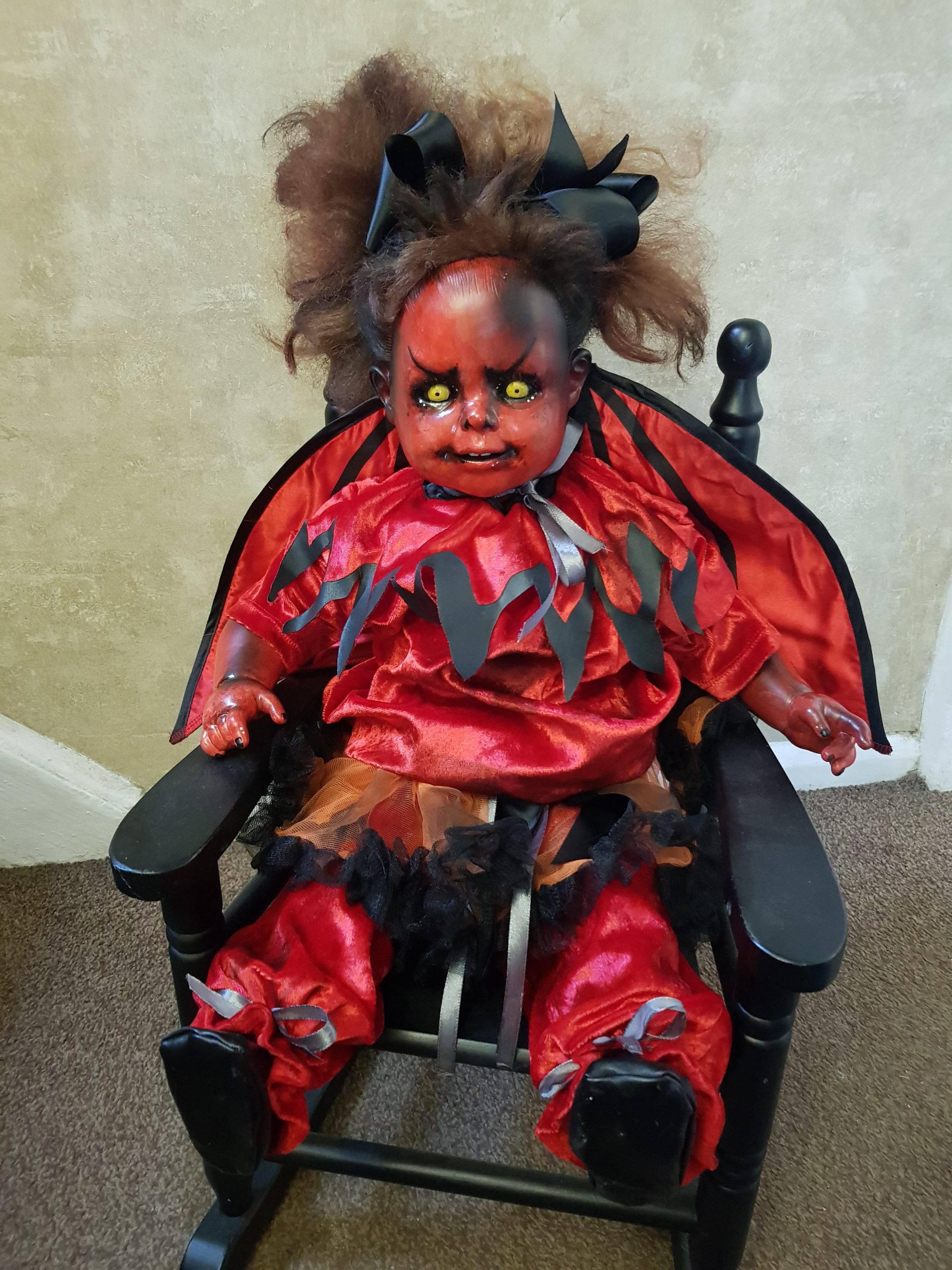 OOAK Scary Horror Doll - Delilah the Devil Doll