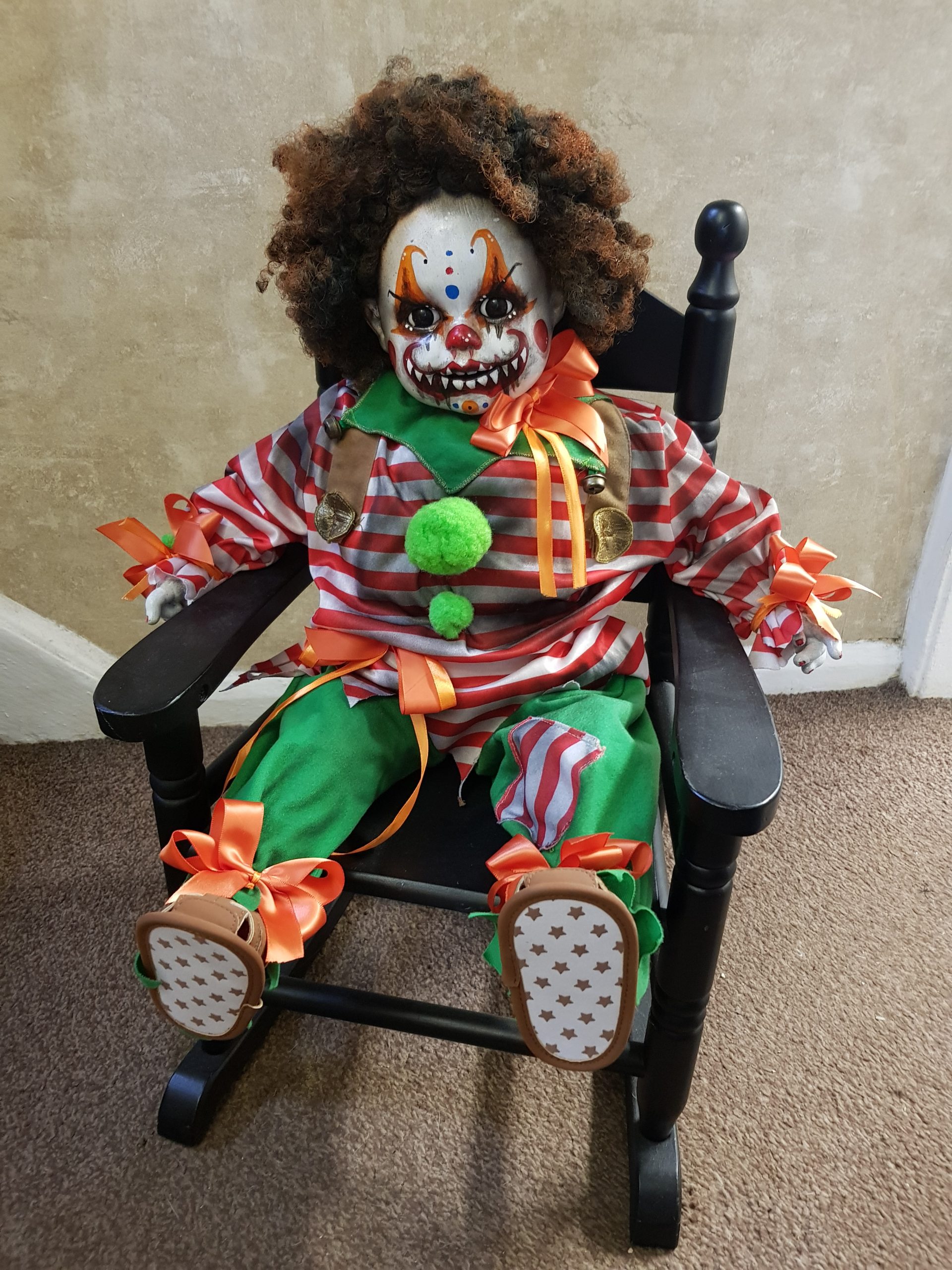 OOAK Scary Horror Doll - Evil Eric the Clown