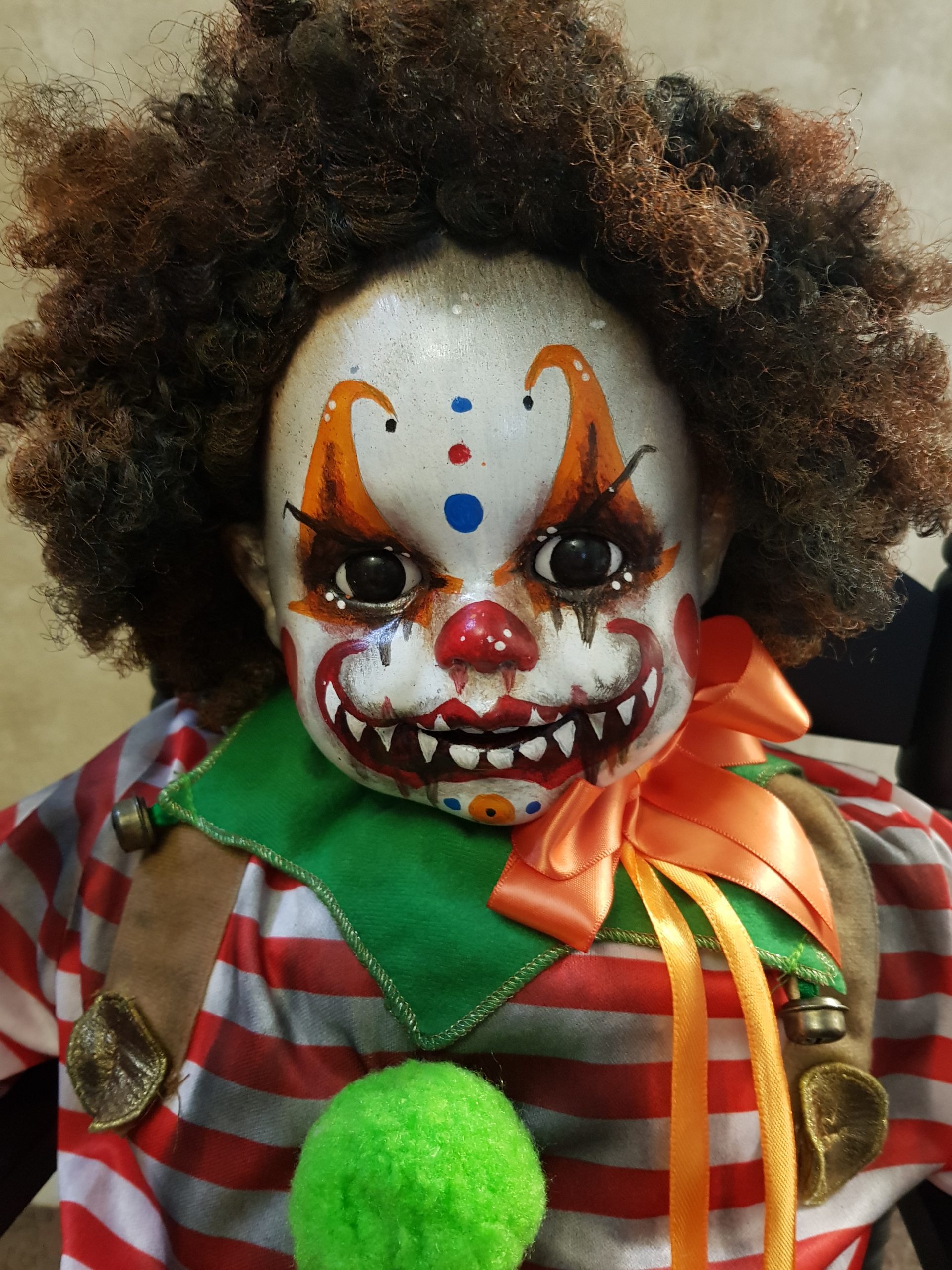 OOAK Scary Horror Doll - Evil Eric the Clown